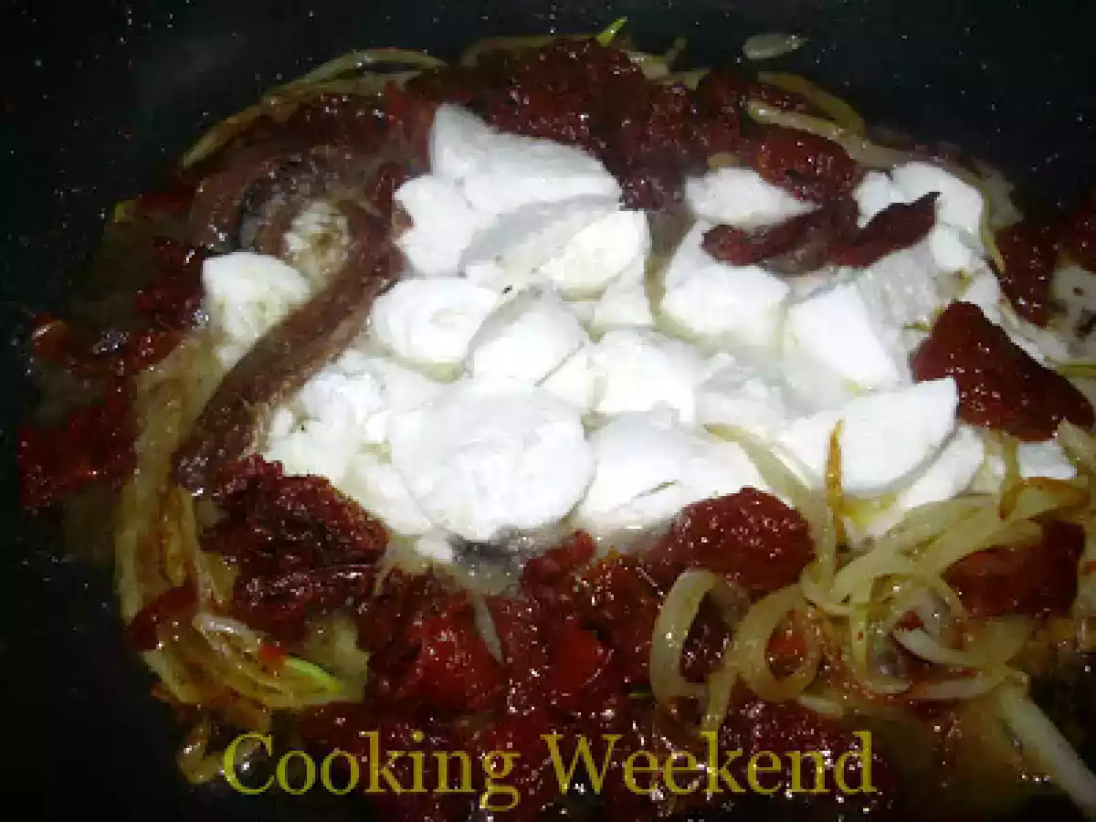 Receitas - Pasta com Tomates Secos e Anchova