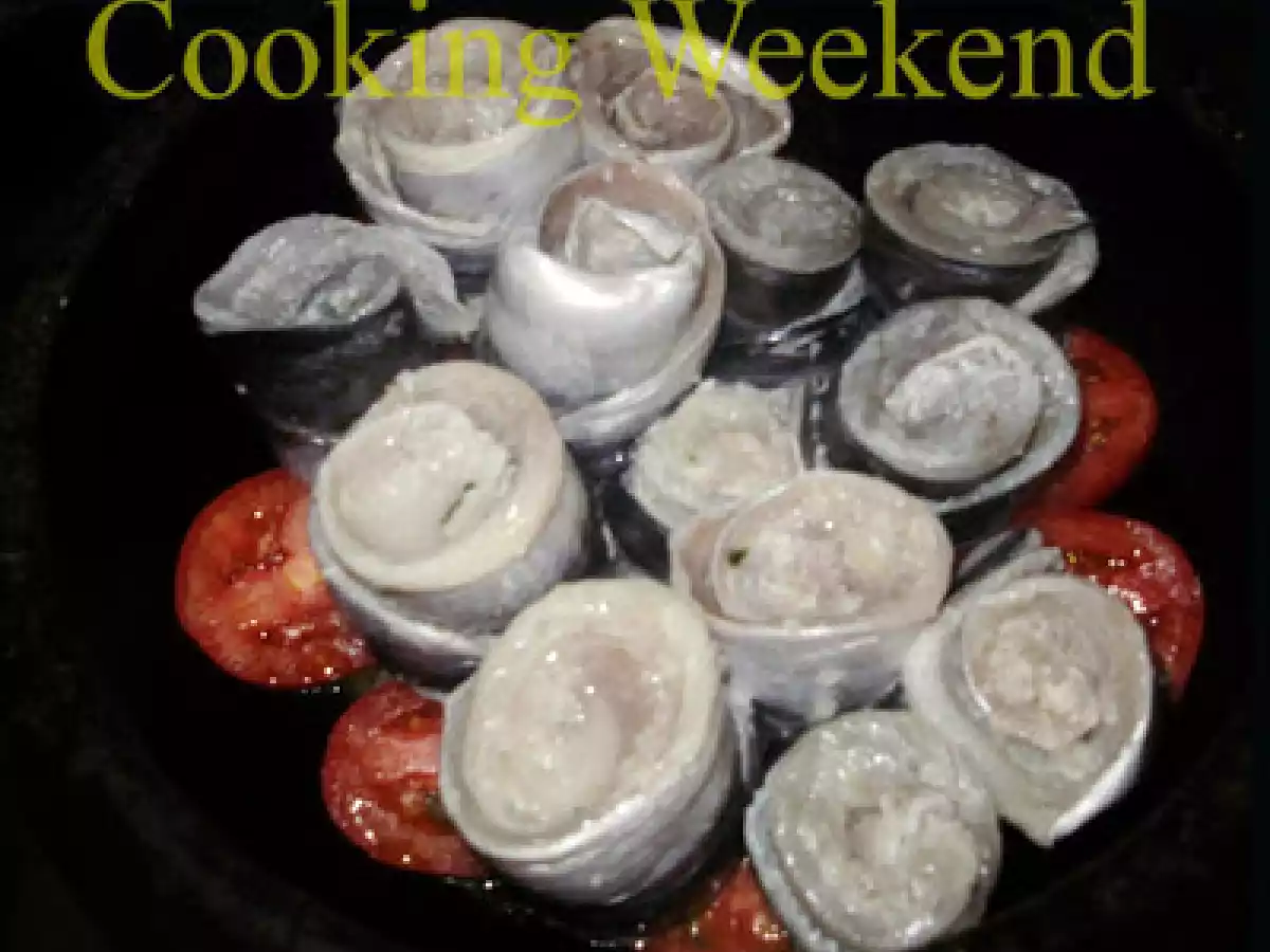 Receitas - Rolinhos de Sororoca ao Forno - foto 2