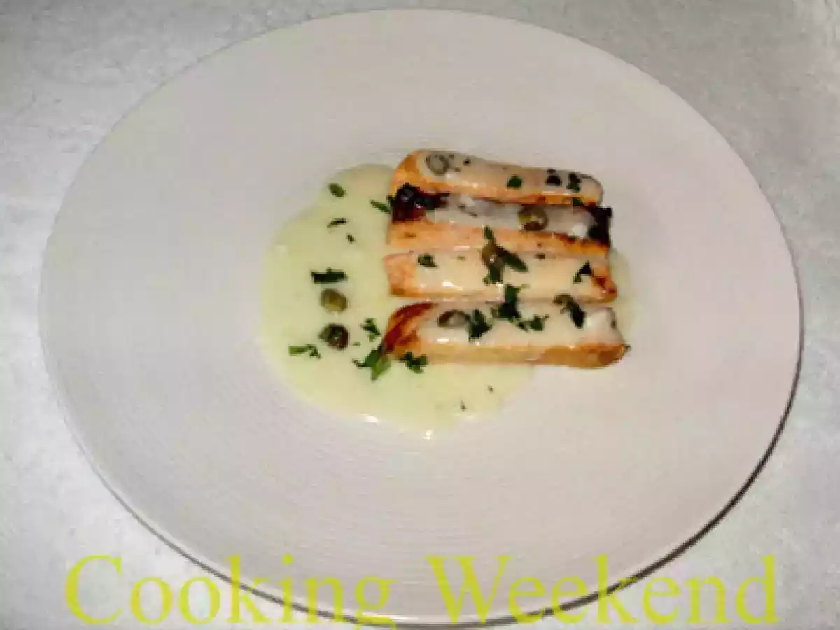 Receitas - Salmão ao Molho de Requeijão
