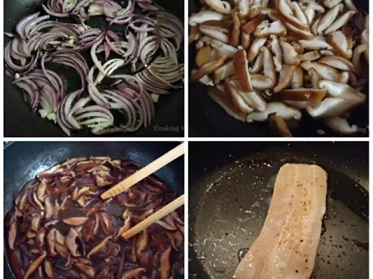 Receitas - Trutas com Shitake
