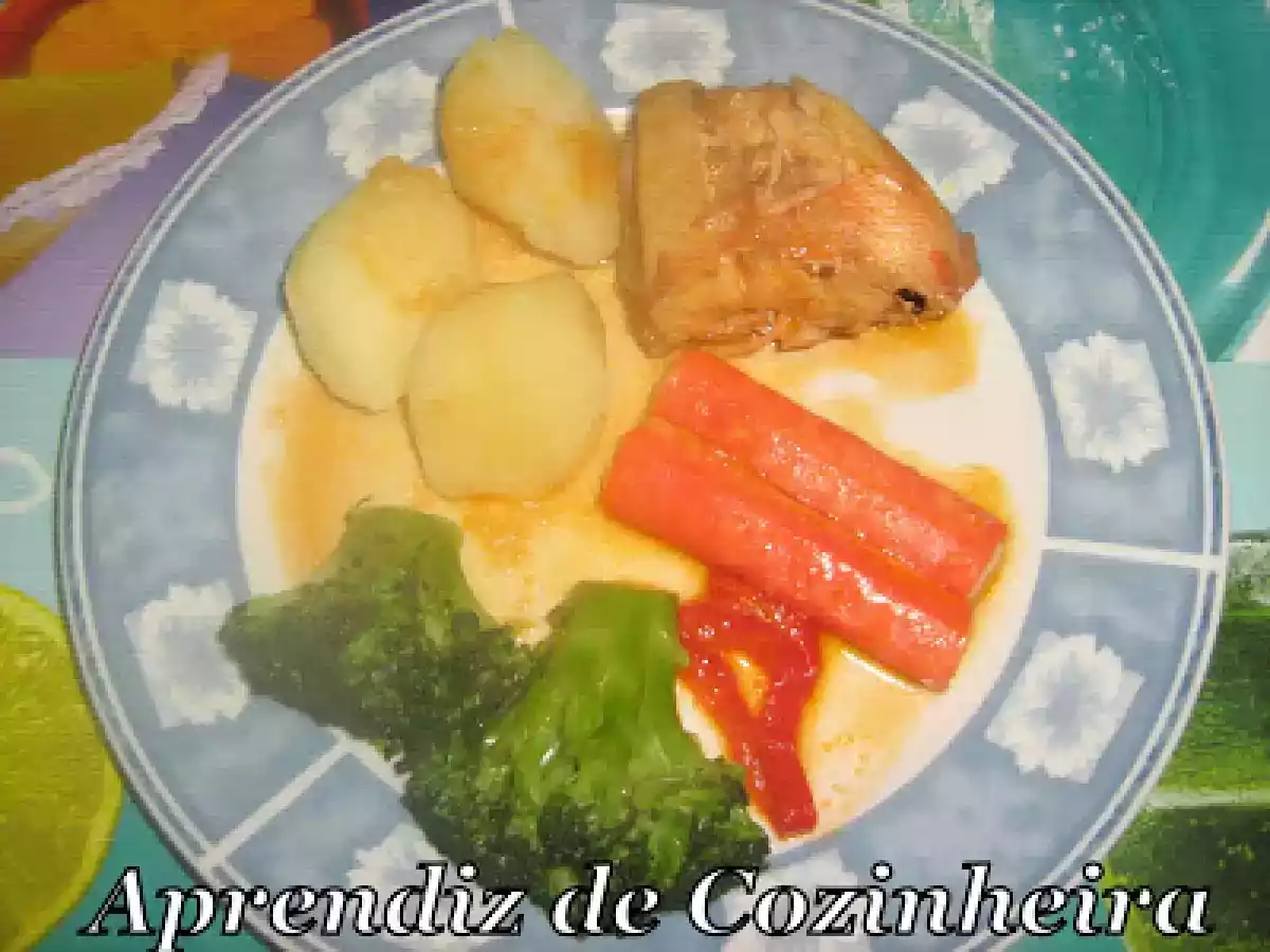 Red Fish estufado com Delícias do mar