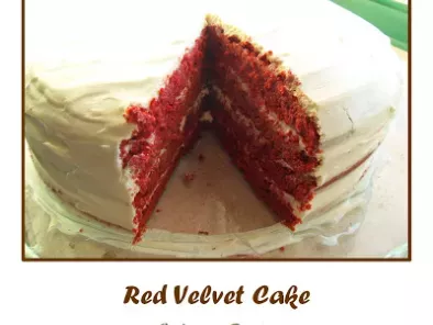 Bolo Red Velvet com creme de mascarpone e frutos vermelhos // Red Velvet  layer cake - Coco e Baunilha