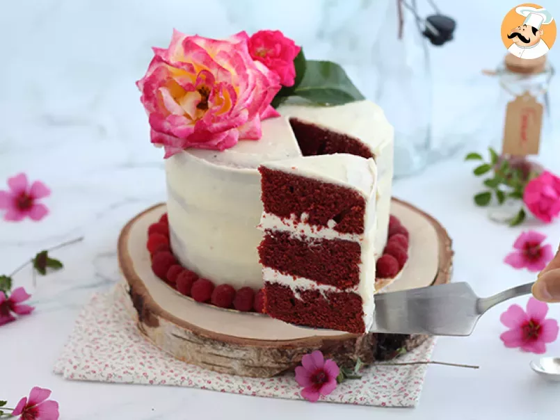 Red velvet cake (ou bolo veludo vermelho) - foto 2