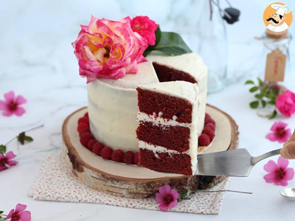 Bolo veludo vermelho com cream cheese - BOLO RED VELVET