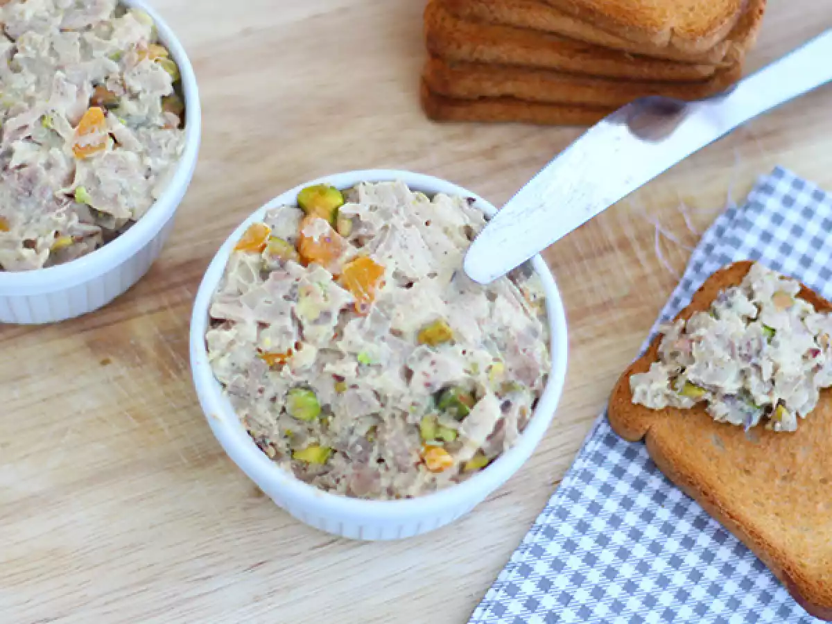 Rillettes de frango e mostarda - foto 2