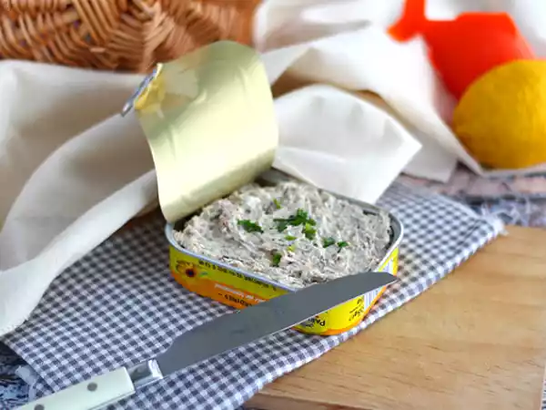 Receita Rillettes - patê/é de sardinhas