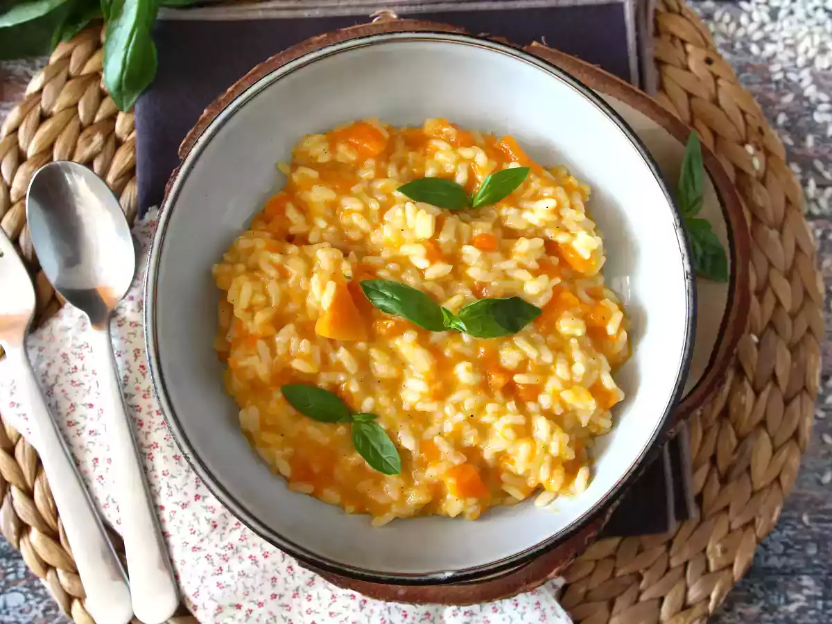 Risoto de abóbora, cremoso e perfumado - foto 3