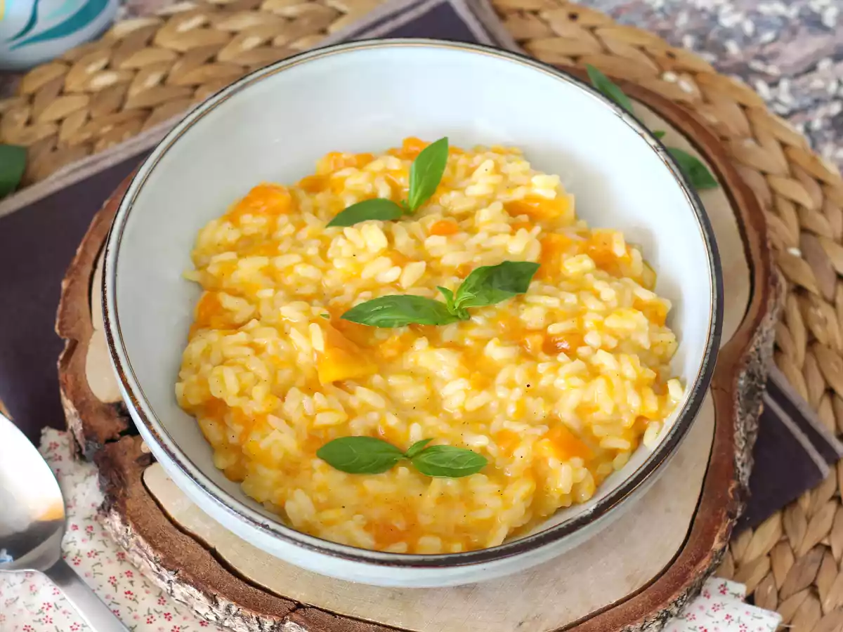Risoto de abóbora, cremoso e perfumado - foto 4