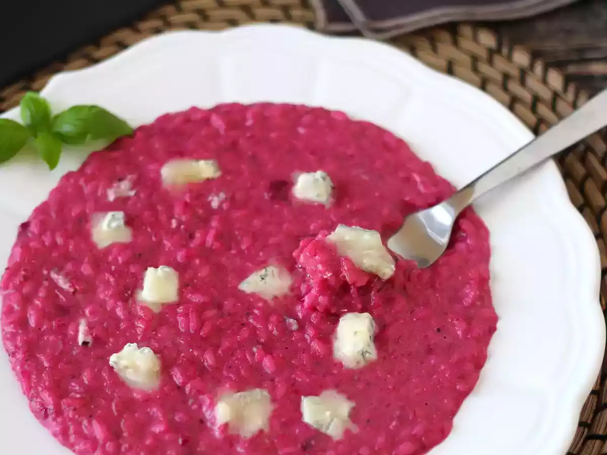 Risoto de beterraba e gorgonzola: uma explosão de cores e sabores intensos - foto 4