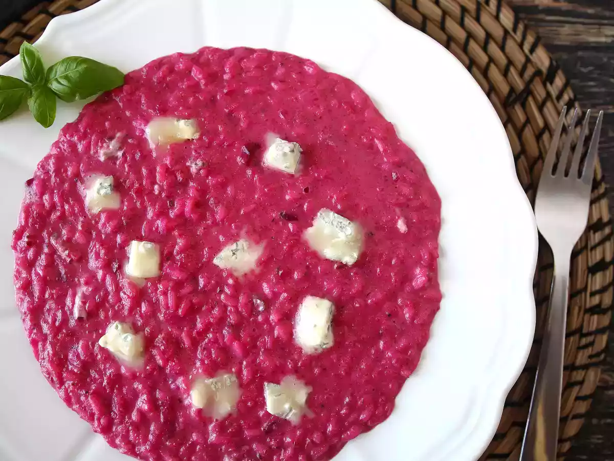 Risoto de beterraba e gorgonzola: uma explosão de cores e sabores intensos - foto 5