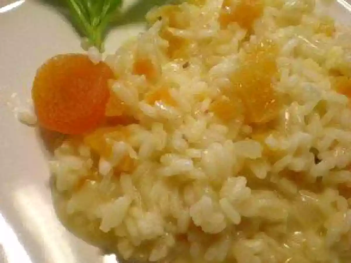 RISOTO DE BRIE COM DAMASCO E CASTANHAS - foto 2