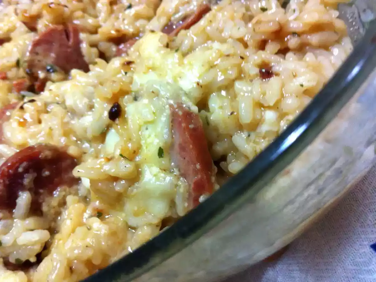 Risoto de Calabresa com 2 queijos - foto 2