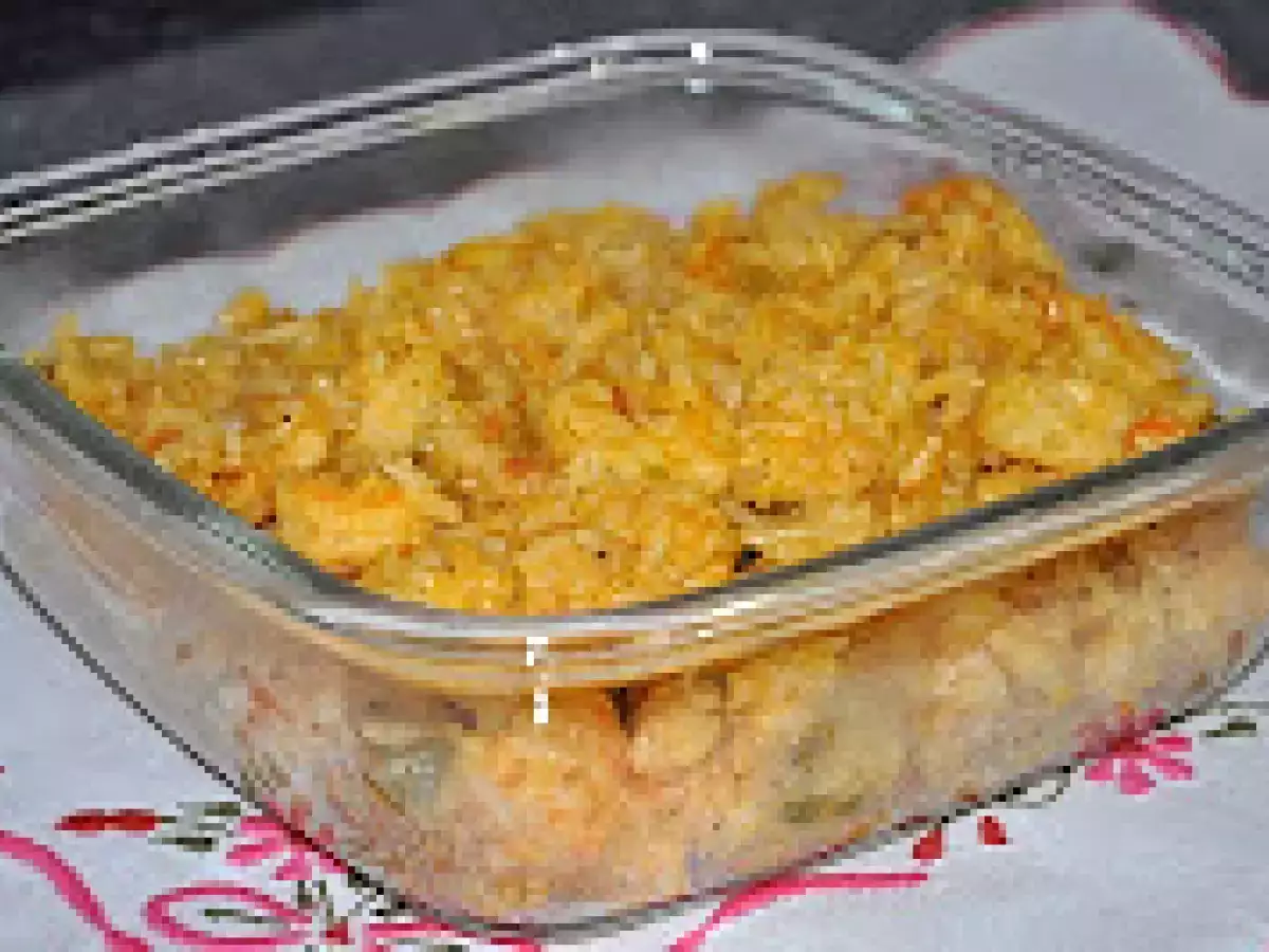 Risoto de camarão