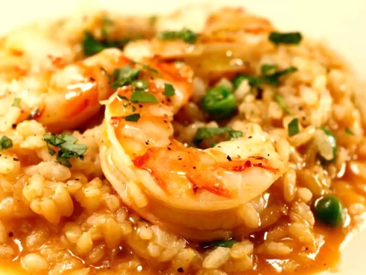 Risoto de Camarão
