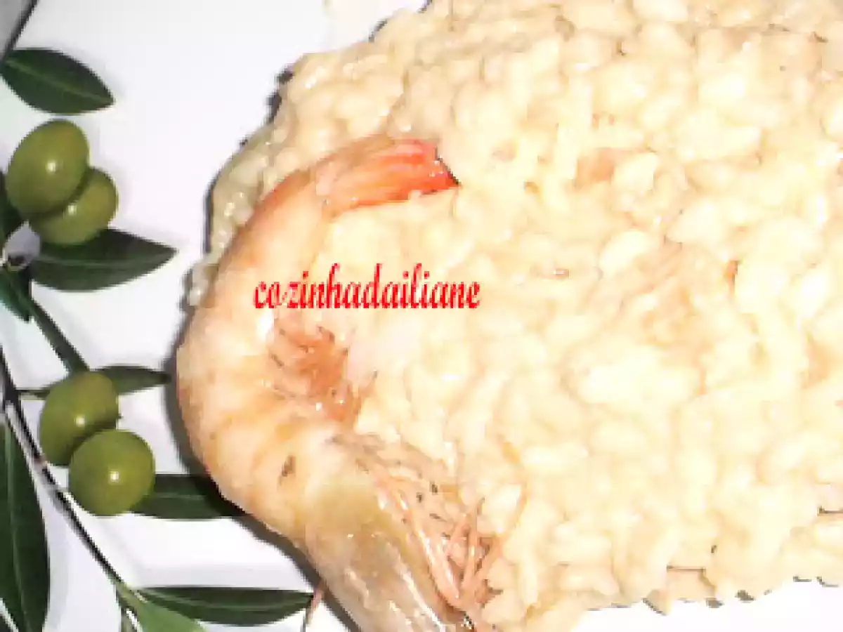 Risoto de camarão e cogumelos - foto 2