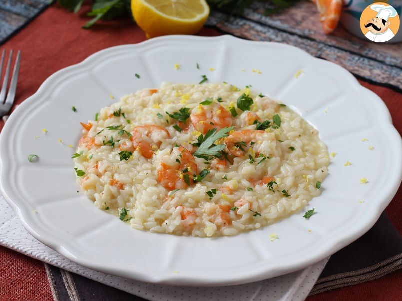 Risoto de camarão e limão, um prato elegante e fácil