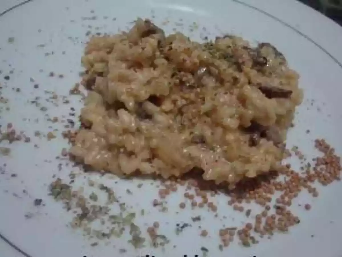 Risoto de filé mignon e mostarda