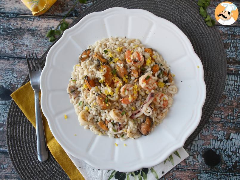 Risoto de frutos do mar congelado: Receita fácil, cremosa e saborosa - foto 2