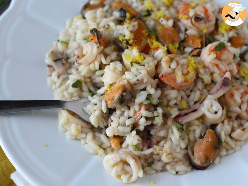 Risoto de frutos do mar congelado: Receita fácil, cremosa e saborosa - foto 5