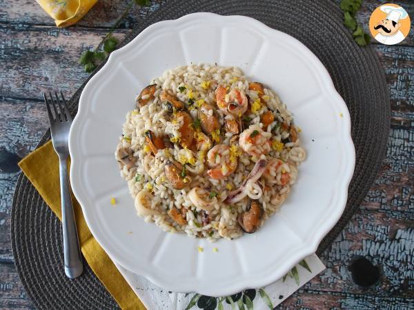 Risoto de frutos do mar congelado: Receita fácil, cremosa e saborosa - foto 2