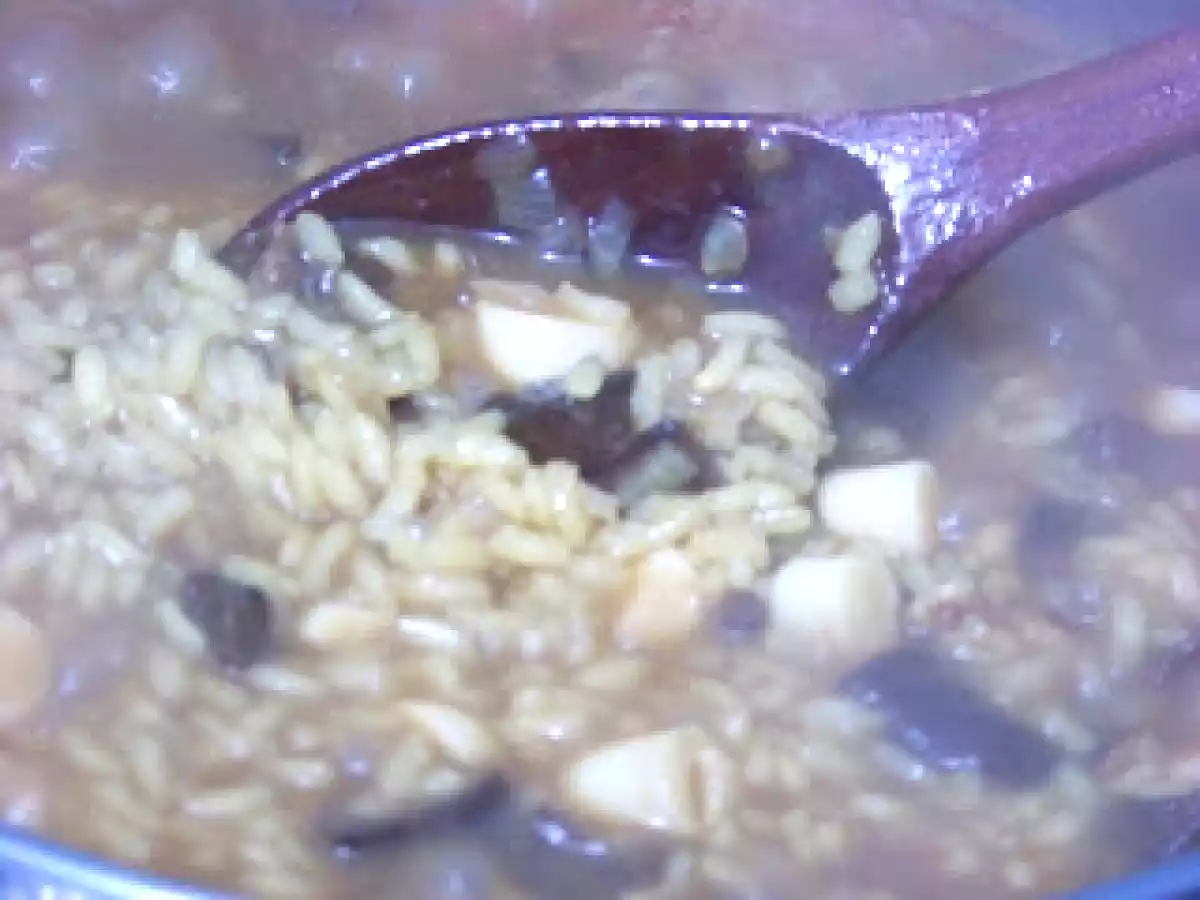 Risoto de Funghi e Palmitos