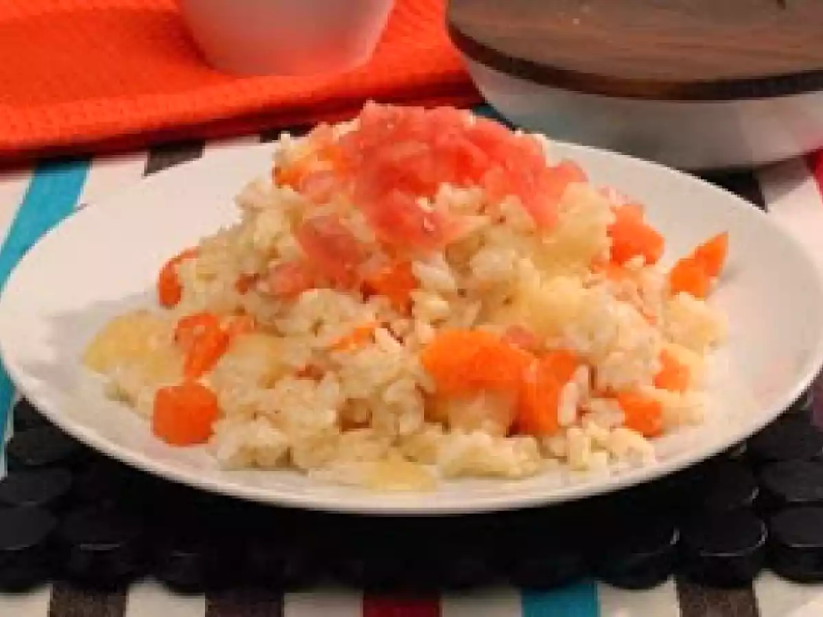 Risoto de legumes