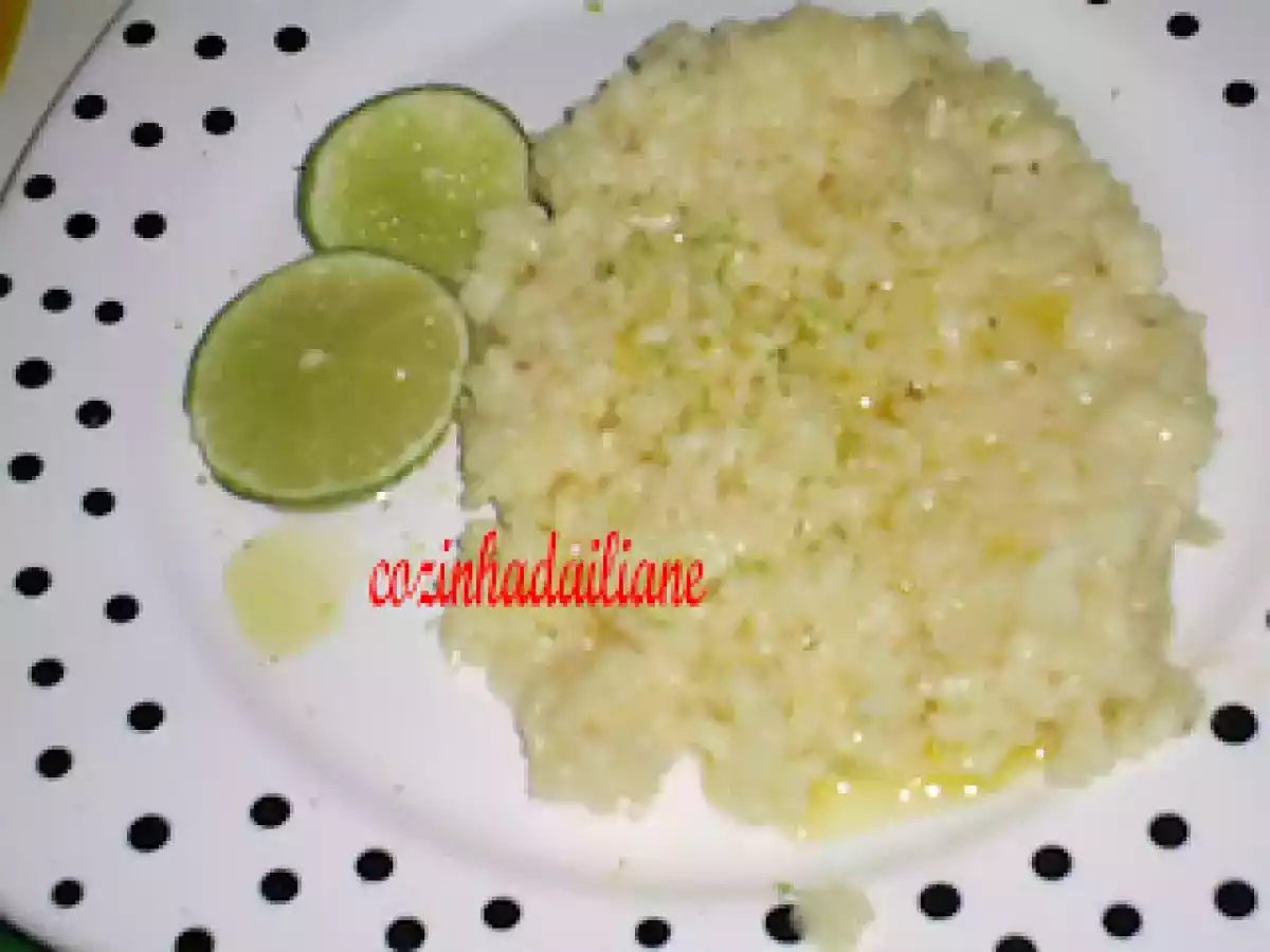 Risoto de limão