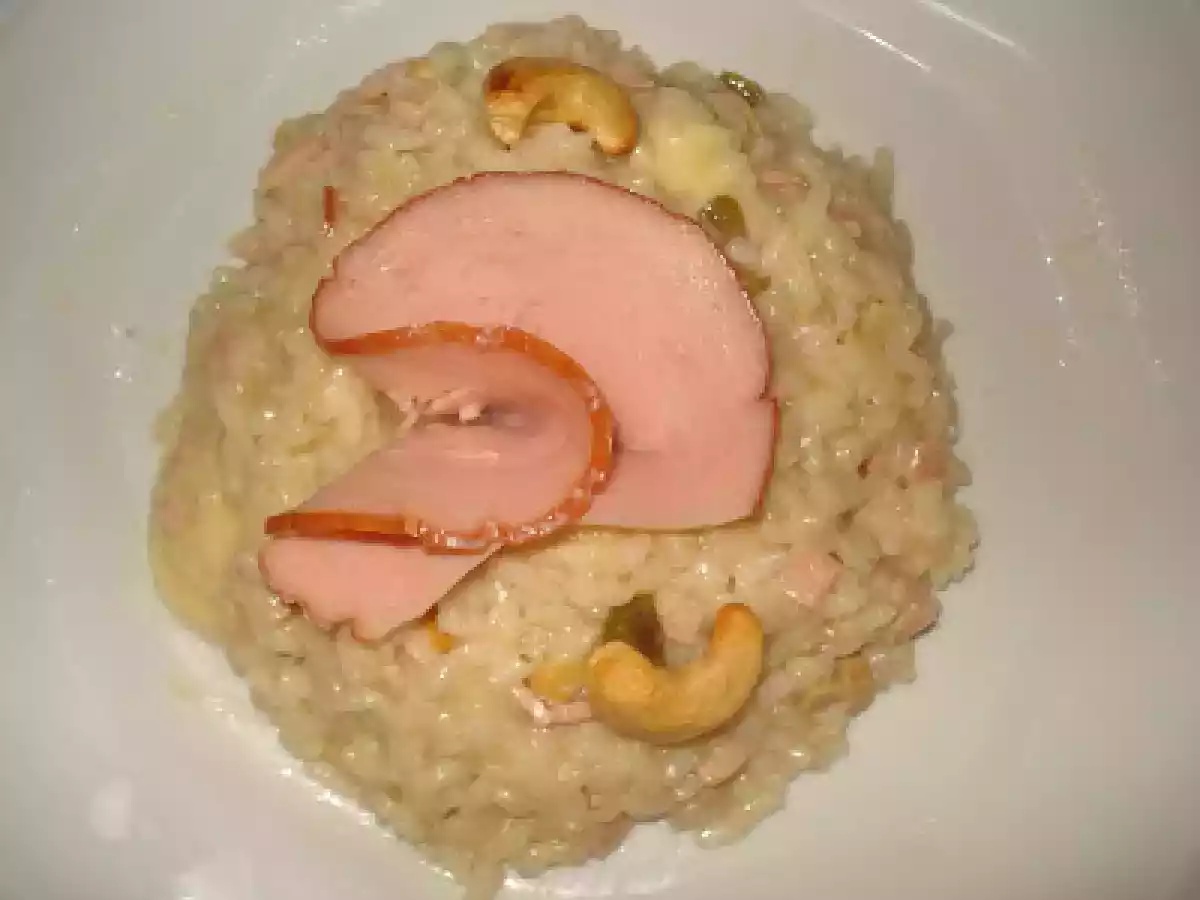 RISOTO DE PEITO DE PERU