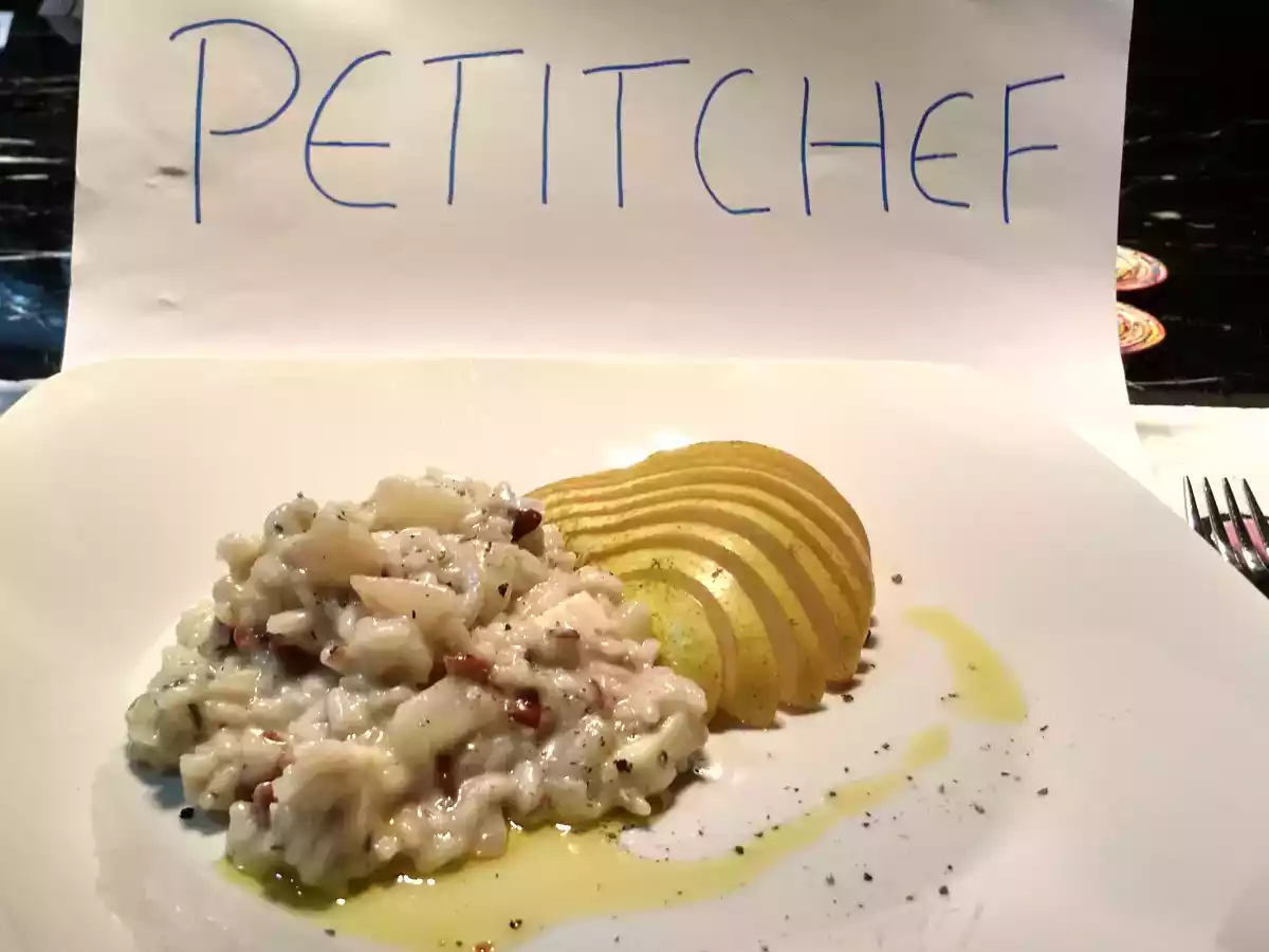 Risoto de Pêra, Gorgonzola e Nozes - foto 2