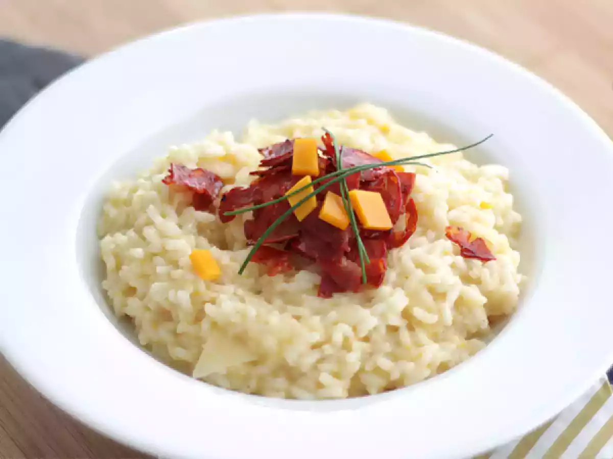 Risoto de queijo e chouriço - foto 2