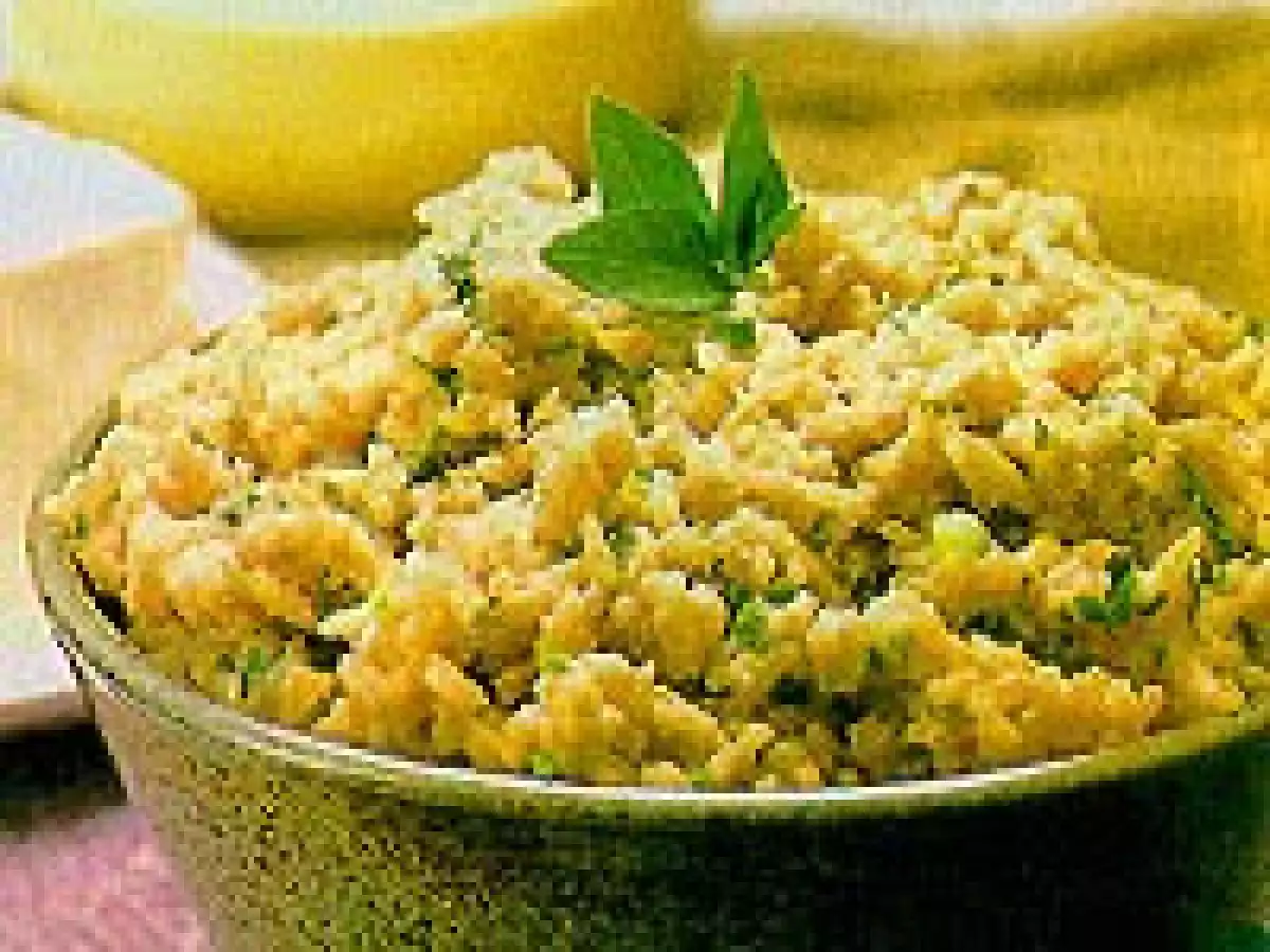 Risoto de Tofu e Ervas (vegana)