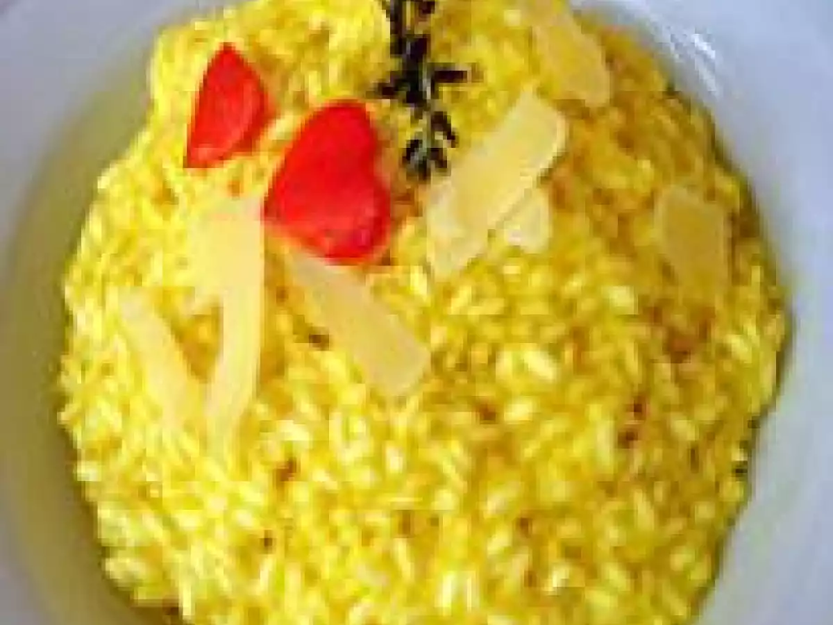 Risoto milanês