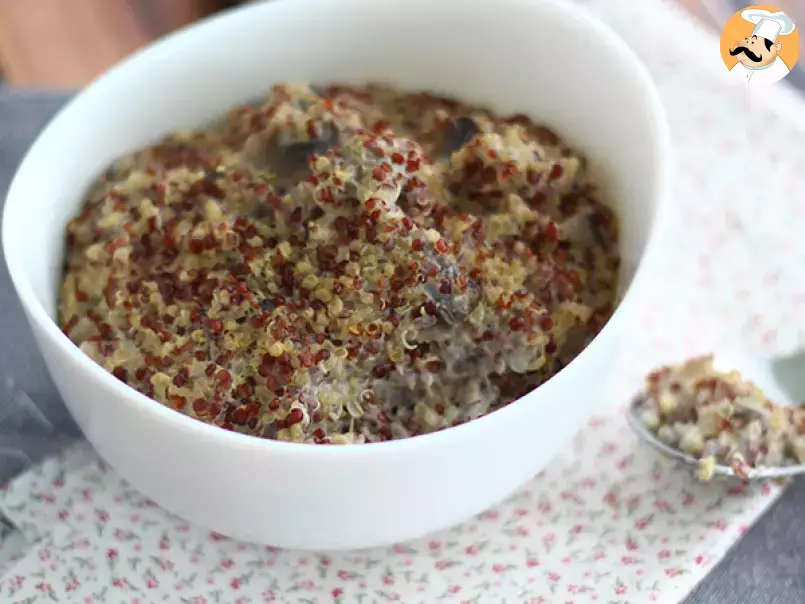 Risoto/Risotto de quinoa com champignons Vegano - foto 3