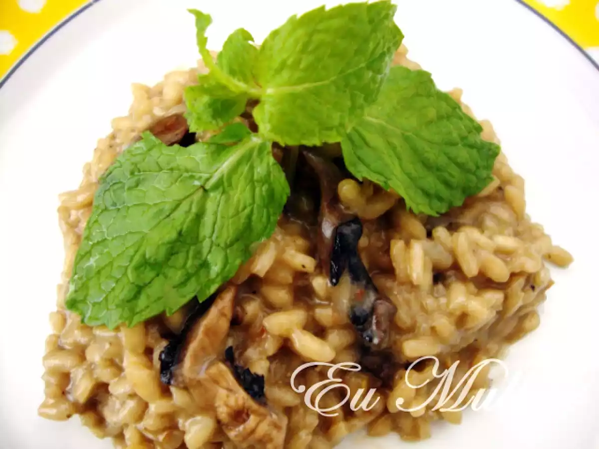 RISOTTO AO FUNGHI PORCINI