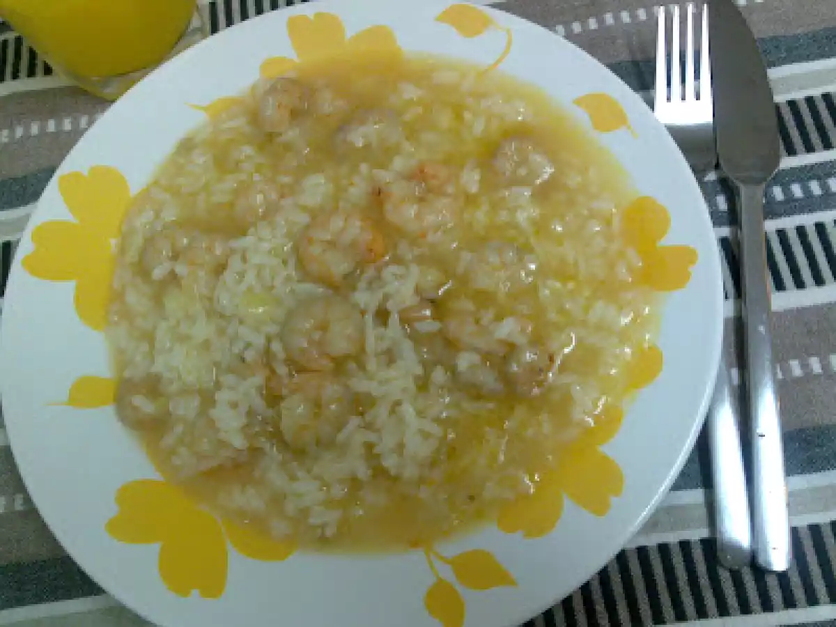RISOTTO COM TOMATE E CAMARÃO NA BIMBY E FUSSION COOK