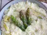 Risotto de aspargos verdes e parmesão, foto 1