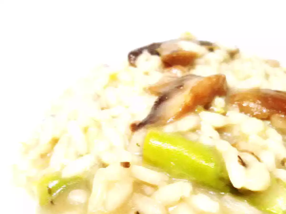 Risotto de Cogumelos e Espargos - foto 2