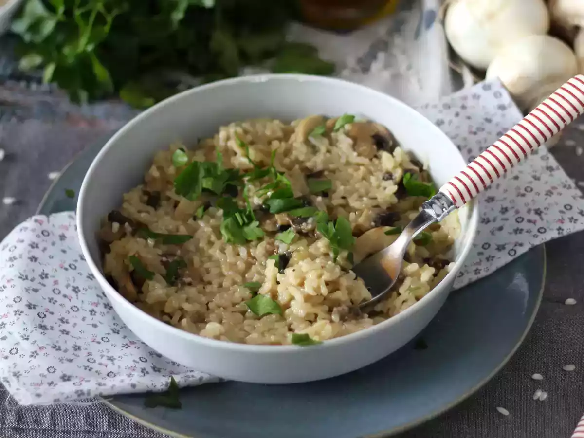 Risotto de cogumelos na pressão - foto 4