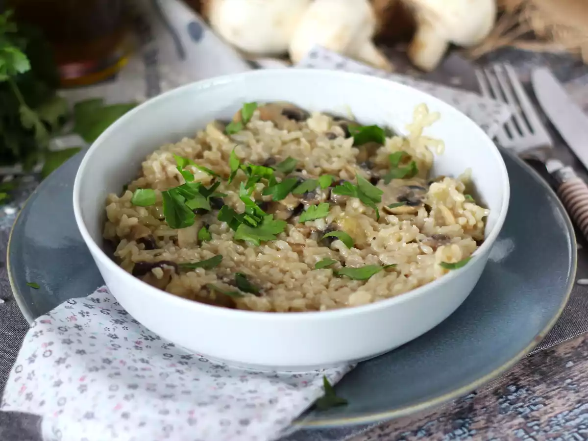 Risotto de cogumelos na pressão - foto 5