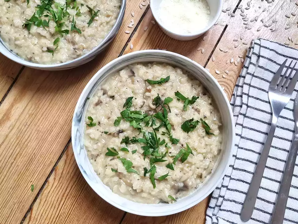 Risotto de cogumelos super rápido na Bimby(Thermomix) - foto 3