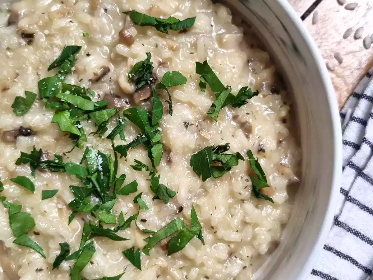 Risotto de cogumelos super rápido na Bimby(Thermomix) - foto 5