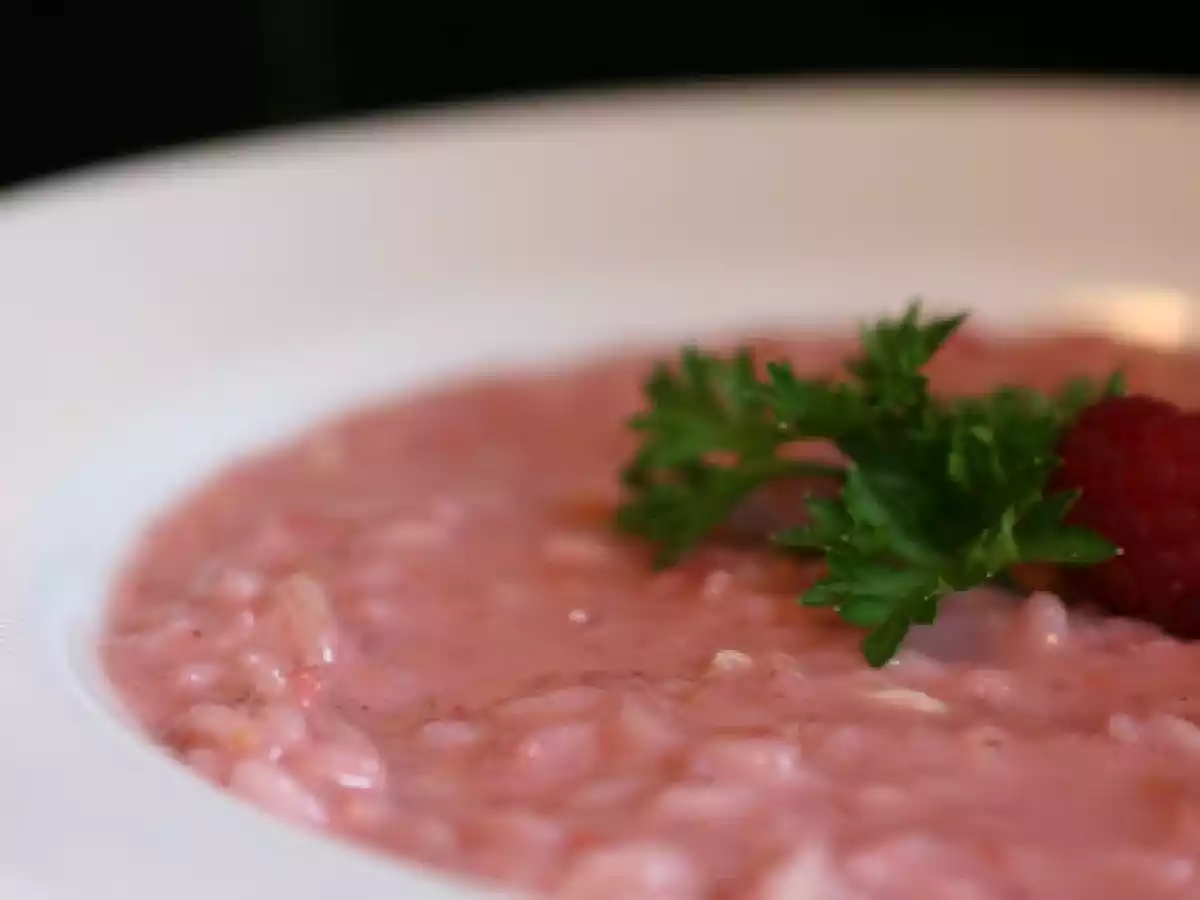 Risotto de Framboesa e Camembert - foto 2