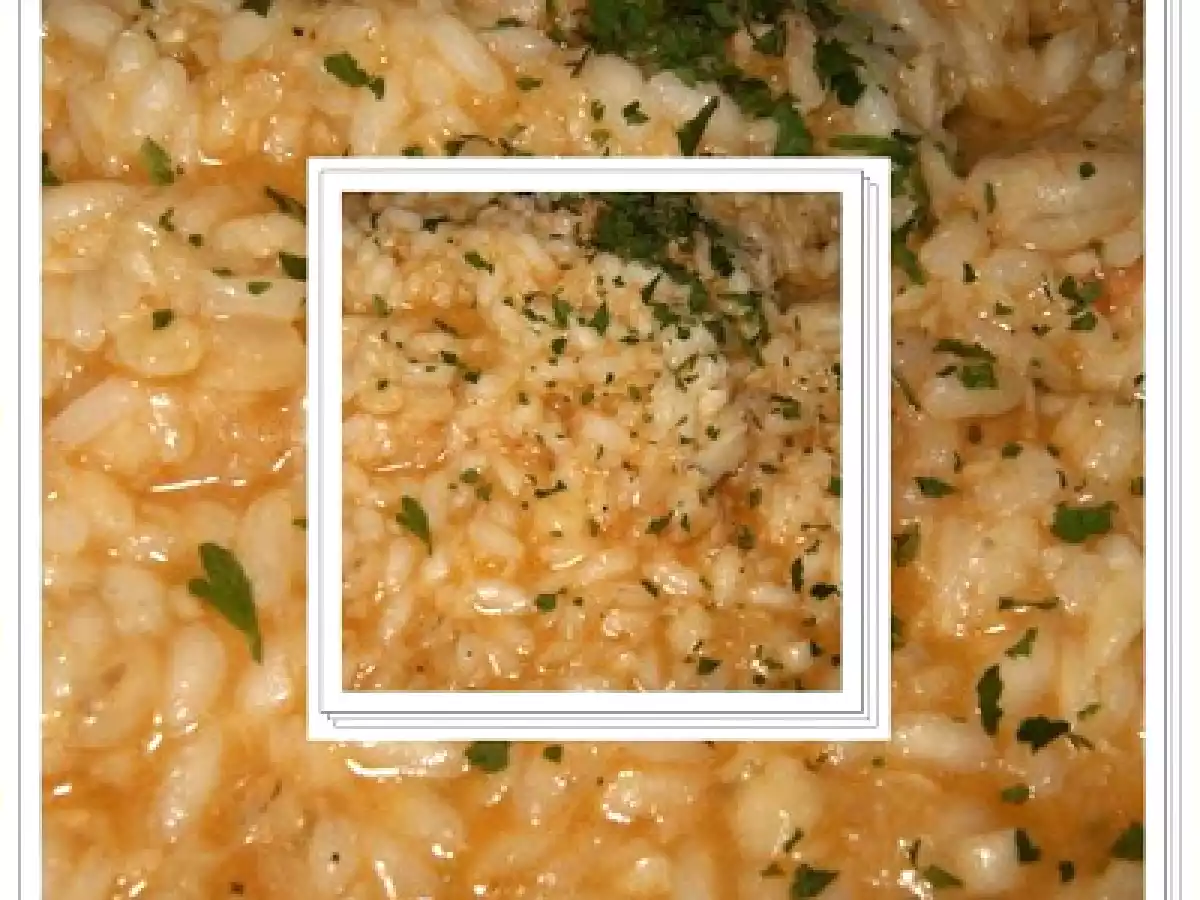 RISOTTO DE MIOLO DE CAMARÃO