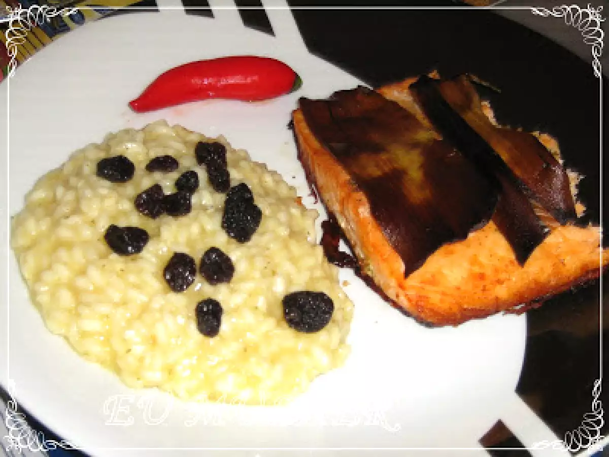 RISOTTO DE PARMESÃO COM FILÉ DE SALMÃO - foto 2