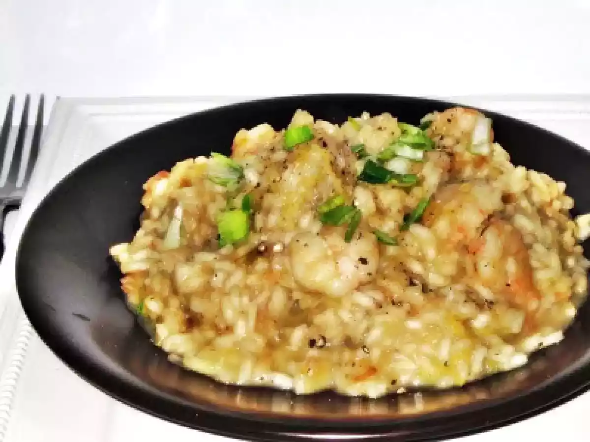 Risotto de Tamboril e Camarão com Funcho - foto 4