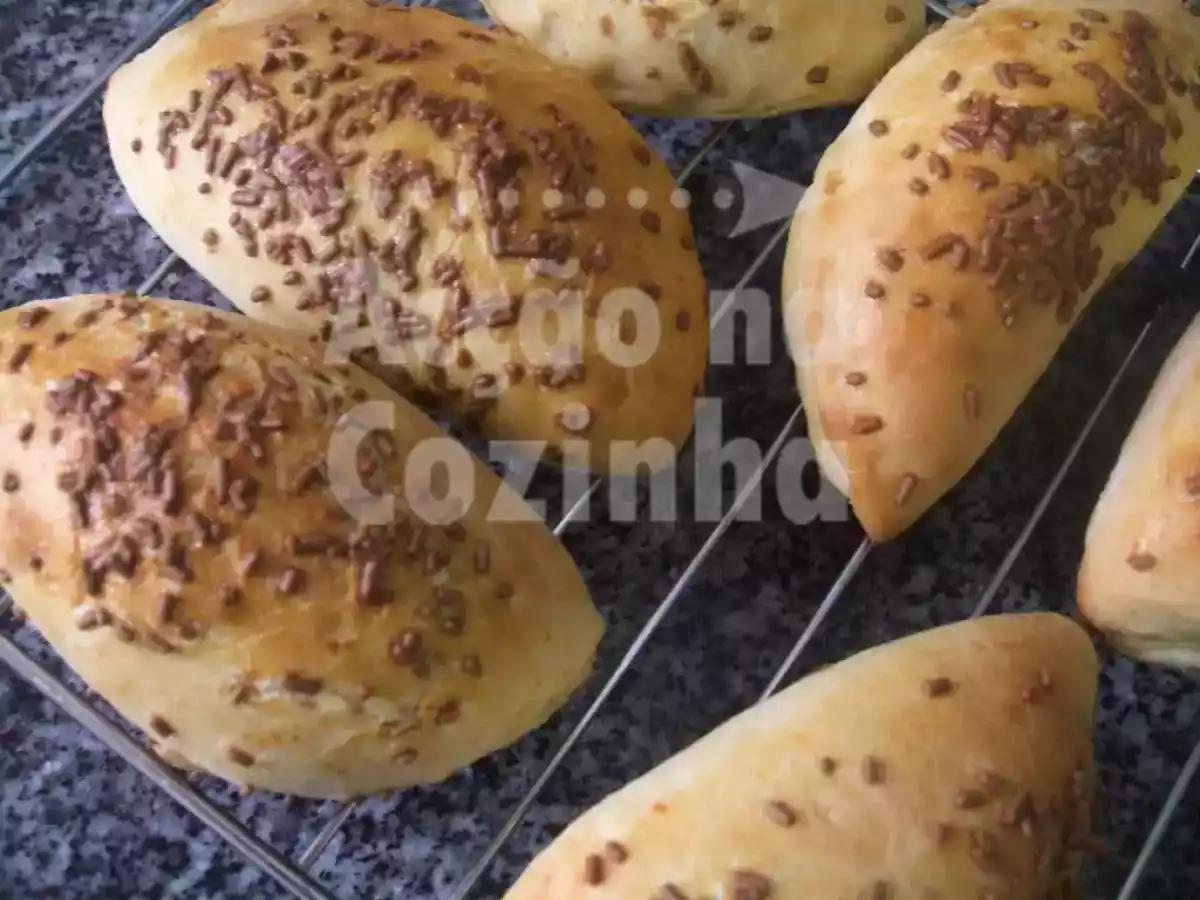 Rissóis de chocolate