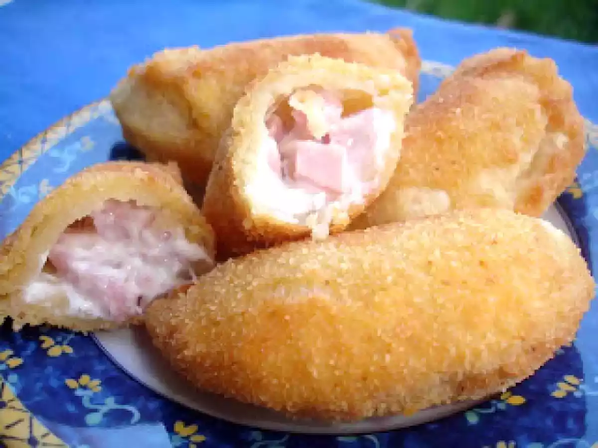 Rissóis de Queijo e Fiambre na Bimby