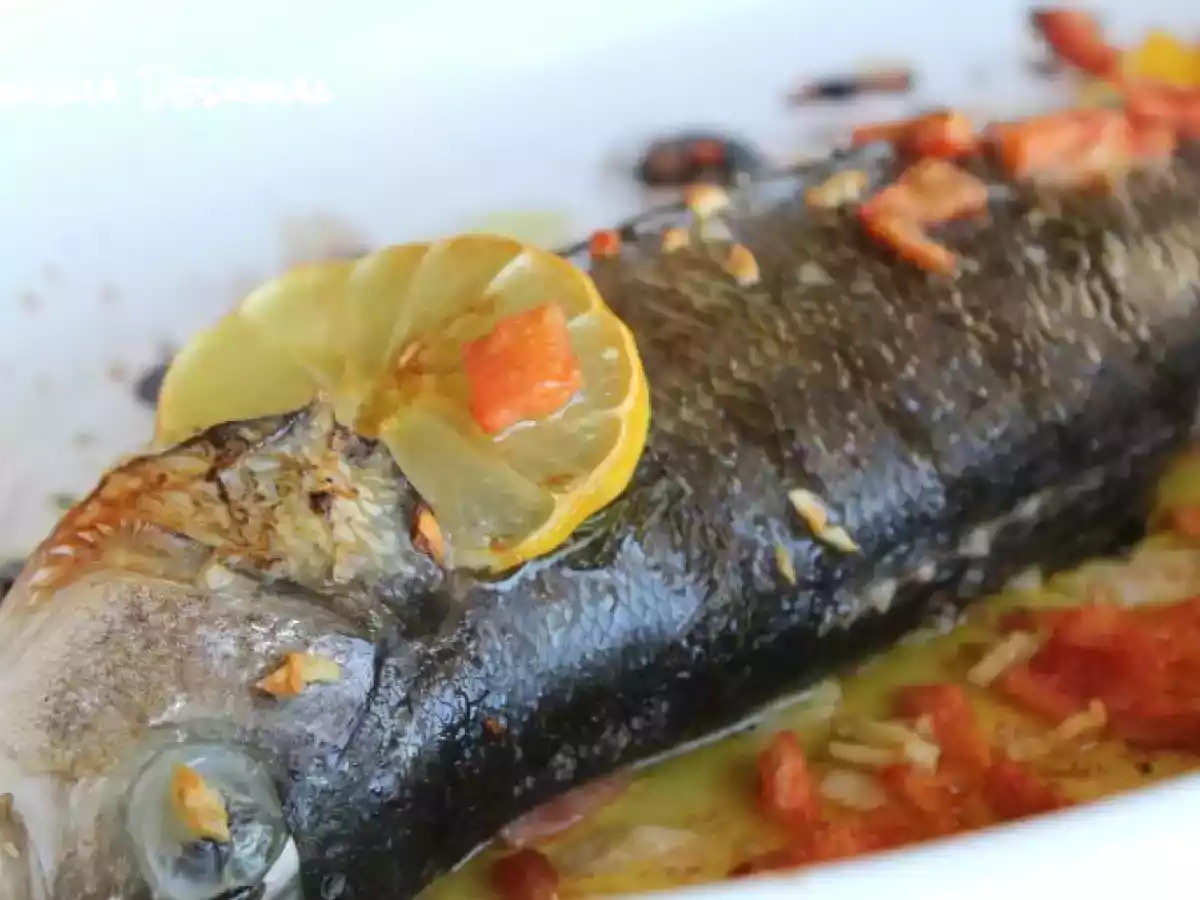 Robalo Assado no Forno com Funcho - foto 2