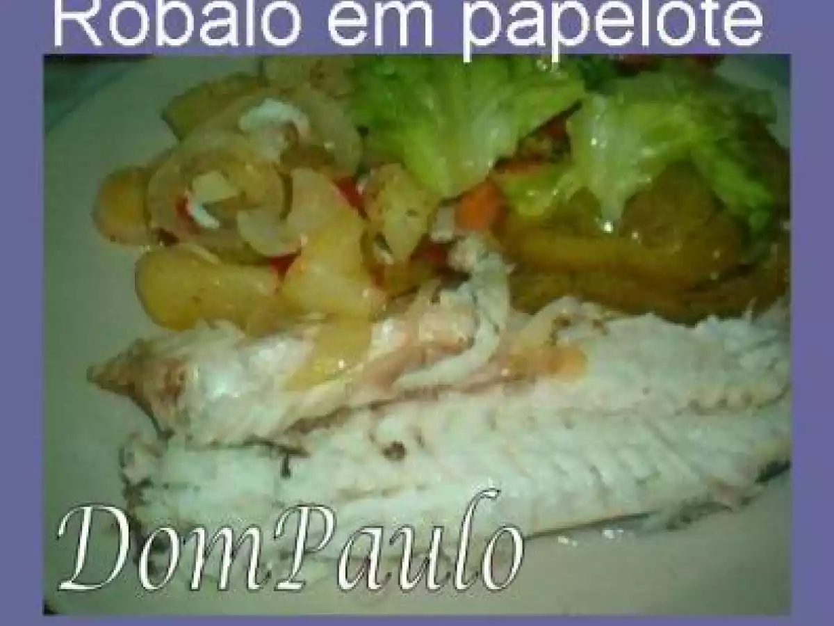 Robalo em papelote