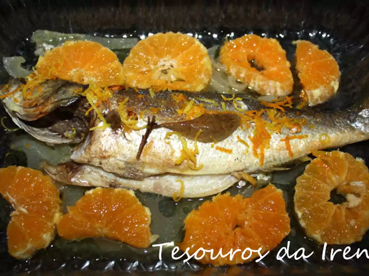Robalos assados com Laranja - foto 2